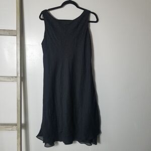 DR WOMEN'S BLACK DRESS SIZE 16 (SEE ALL PHOTOS)